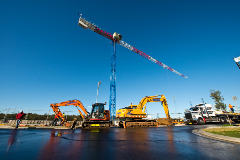 MRT159 Topless Tower Crane Strictly Cranes Australia